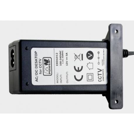 ZSI 12V/5.0A 2.1/5.5 zasilacz do przykręcenia