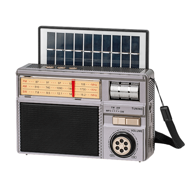 KM0831 radio przenośne analogowe solarne Kruger