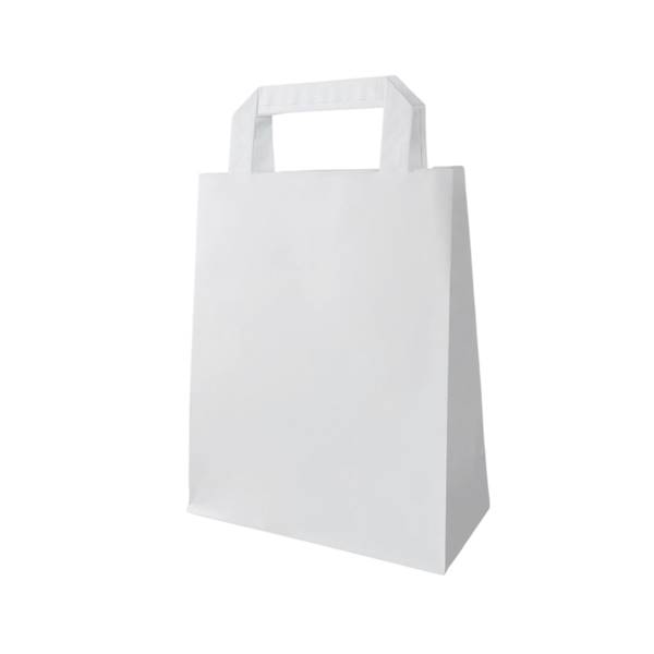 180x80x220 BIAŁA UP torba papierowa