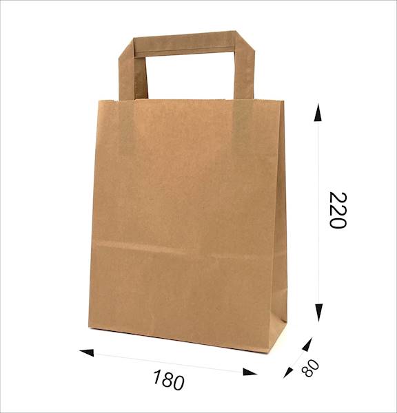 180x80x220 ECO-BRĄZ UP torba papierowa