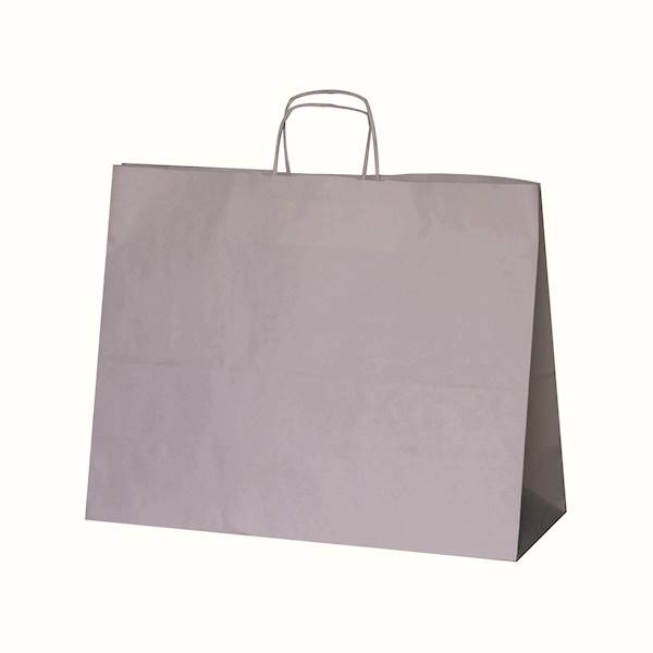 500x180x390 BIAŁA torba papierowe