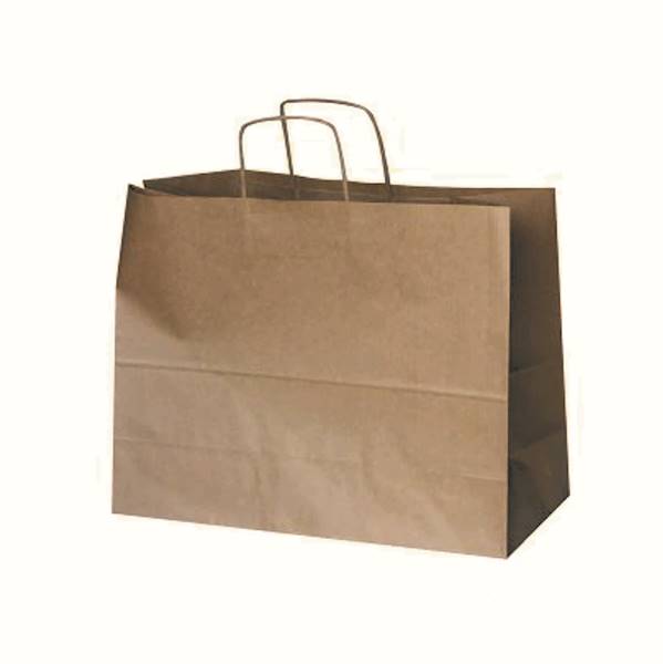 540x150x490 ECO-BRĄZ US gładka torba papierowa