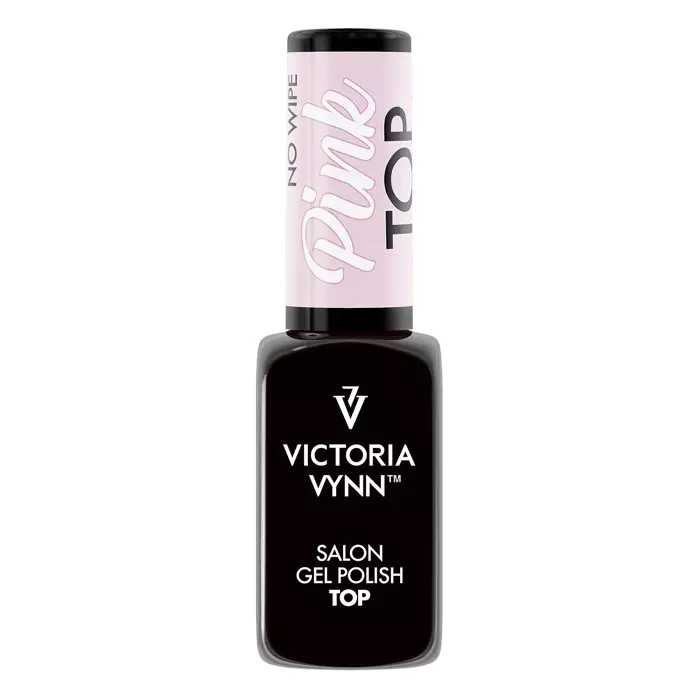 GEL POLISH Top Pink no wipe / 8ml