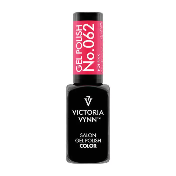 Lakier hybrydowy - Gel Polish no. 062 Hot Pink