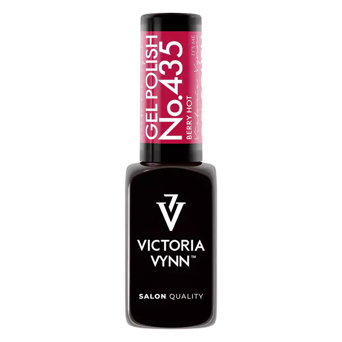 Lakier hybrydowy - Gel Polish no. 435 Berry Hot