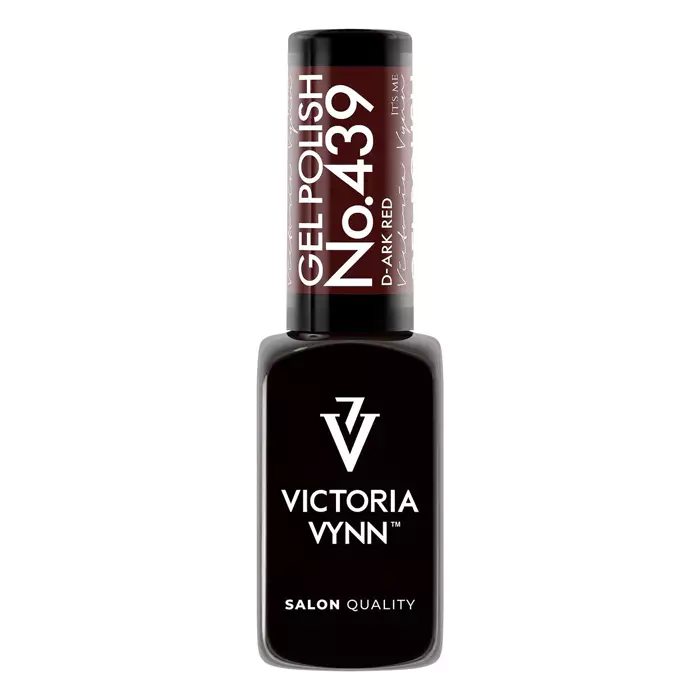 Lakier hybrydowy - Gel Polish no. 439 d-Ark Red