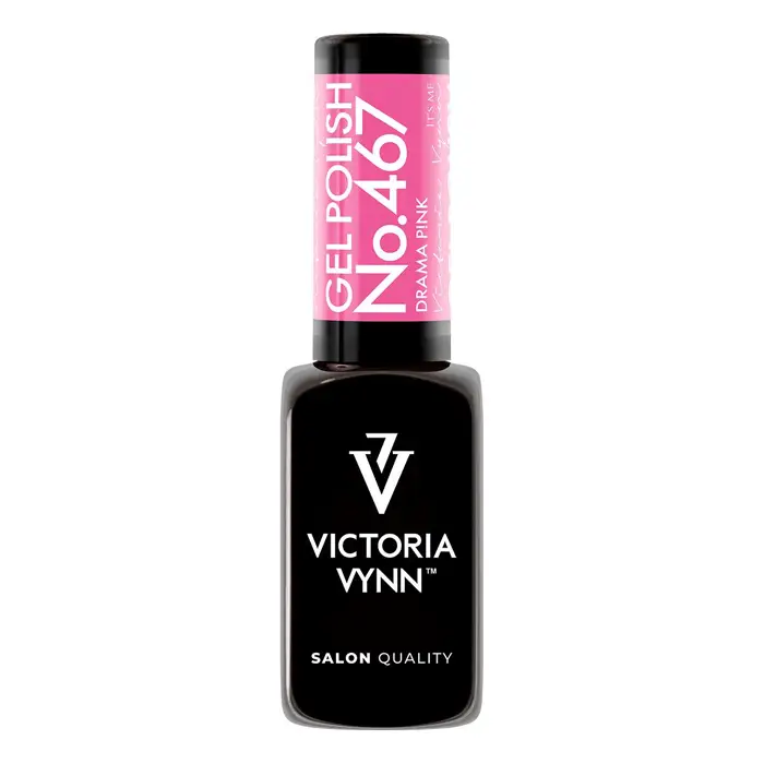 Lakier hybrydowy - Gel Polish no. 467 Drama P!nk