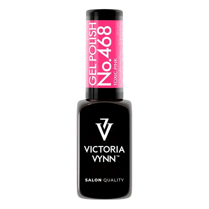 Lakier hybrydowy - Gel Polish no. 468 Toxic P!nk