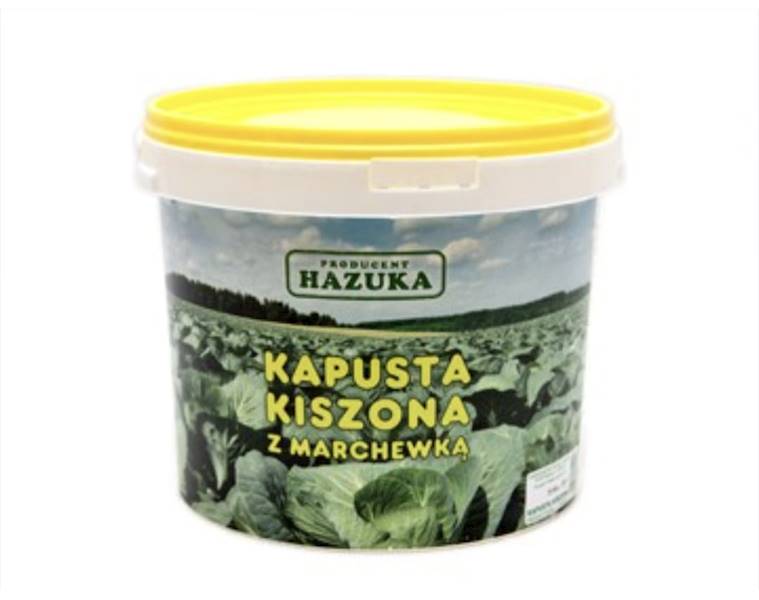 Kapusta Kiszona op. 5kg kl.1 Polska