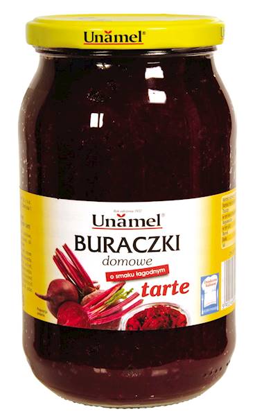 Unamel Buraczki Domowe Tarte 880g