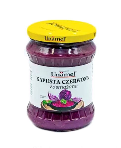 Unamel Kapusta Czerwona Zasmażana 460g