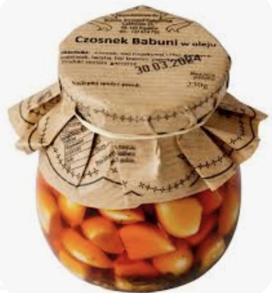 Czosnek Babuni w oleju 230g