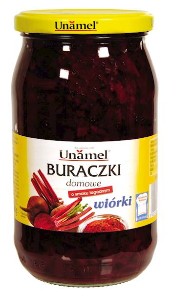 Unamel Buraczki Domowe Wiórki 730g