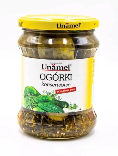 Unamel Ogórki Konserwowe 460g