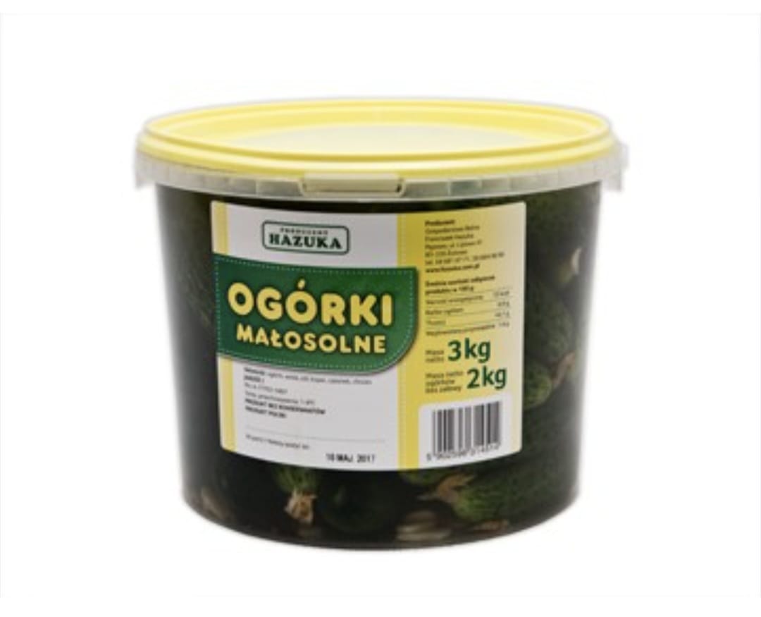 Ogórek Małosolny (op.2kg) Hazuka kl.1 Polska