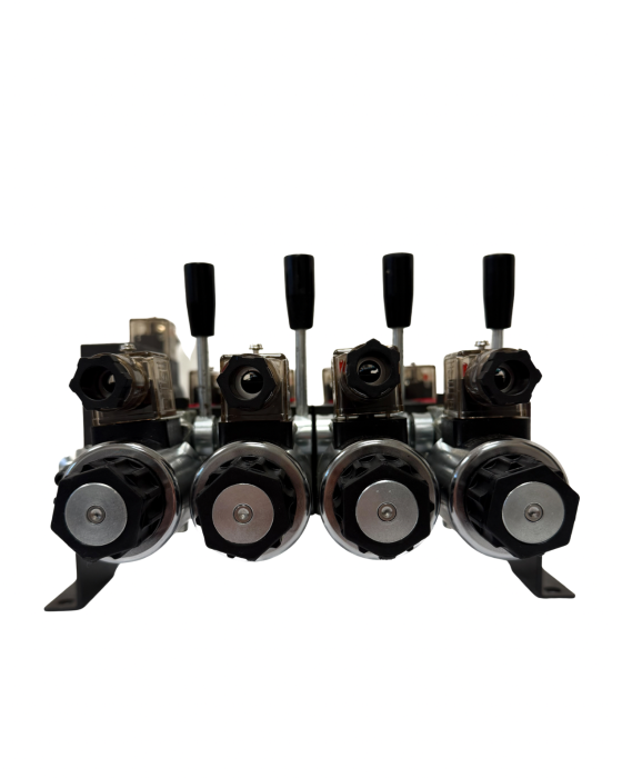 Rozdzielacz 4 sekcyjny (4+1) 12V 