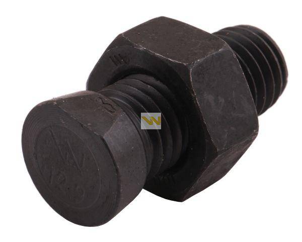 Śruba kpl. płużna oval M14X34mm 