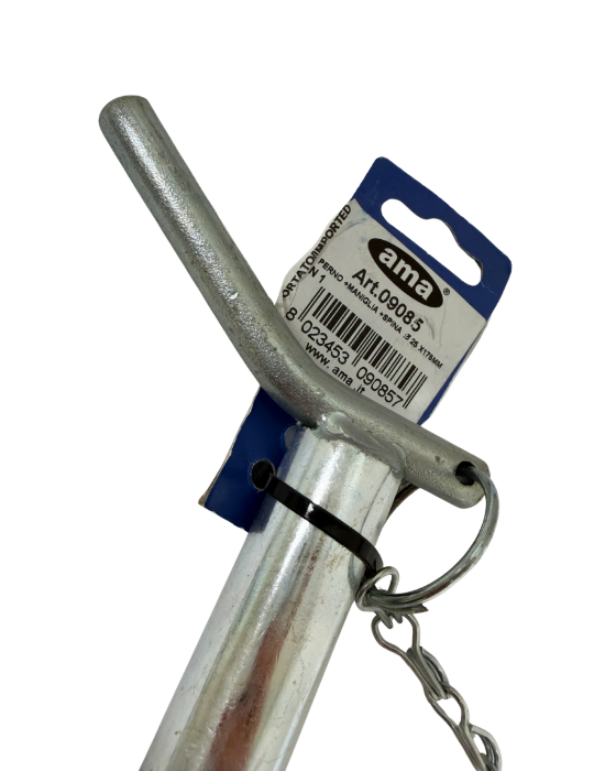 Sworzeń zaczepu z rączką  25x175mm