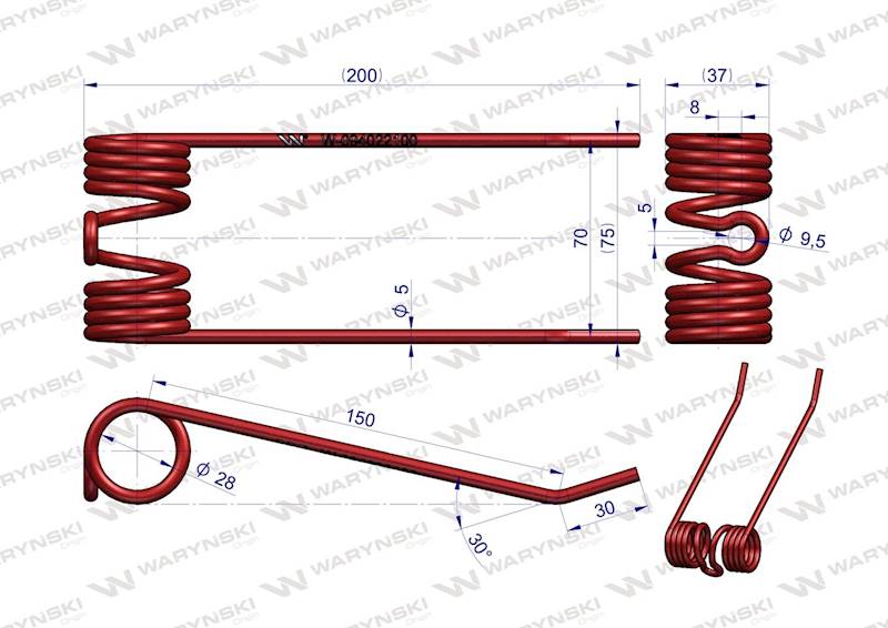 Palec podbieracza zastosowanie Welger 0940522100 