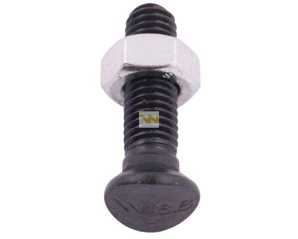 Śruba kpl. redliczkowa półokrągła M8x33 mm kl. 8.8