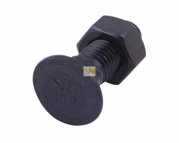 Śruba kpl. płużna podsadzana D 608 M10x40 mm kl.10