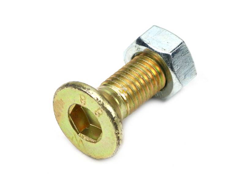Śruba kpl. M12x30 - imbus 10 DIN7991 Waryński