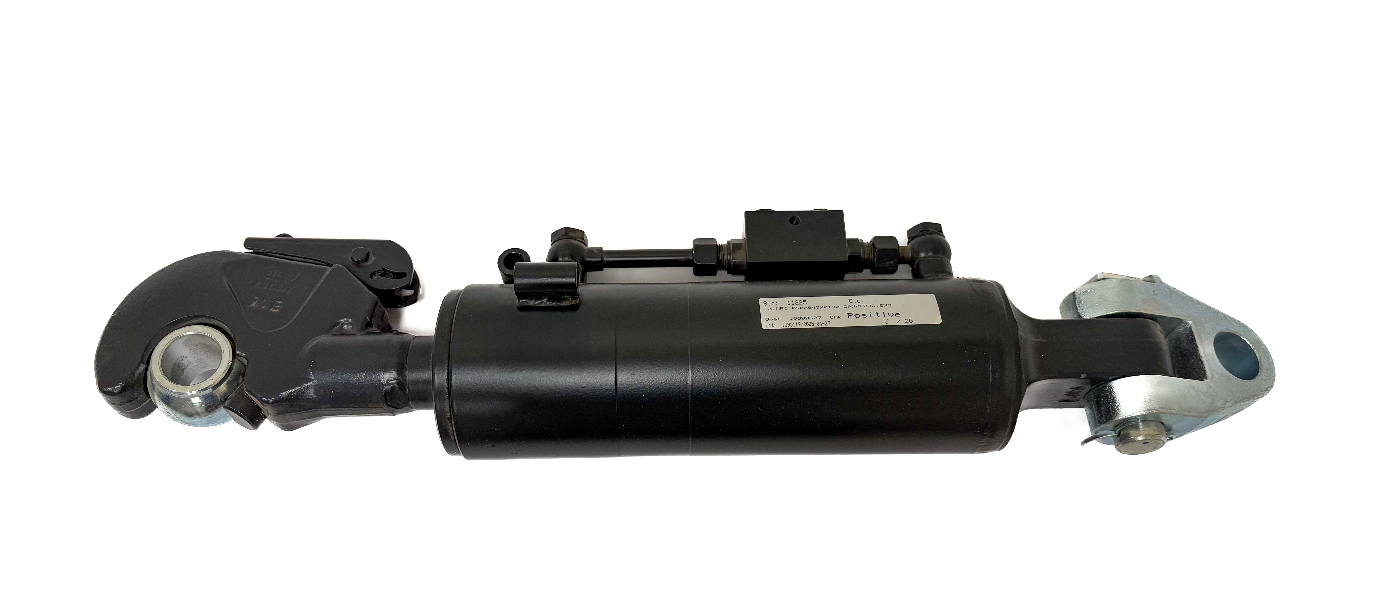 Łącznik centralny hydrauliczny kat.2 564-804mm 70X35X240  z główką kulową, hakiem, bez przewodów