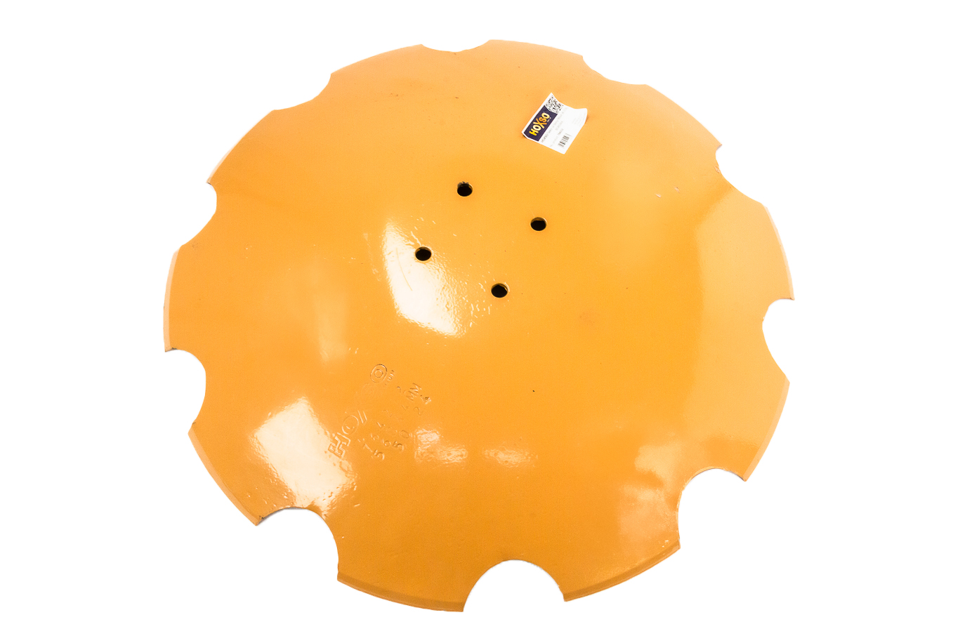Talerz: 560x4 mm 4 otwory uzębiony STAL BOROWA 9988175 HOXSO