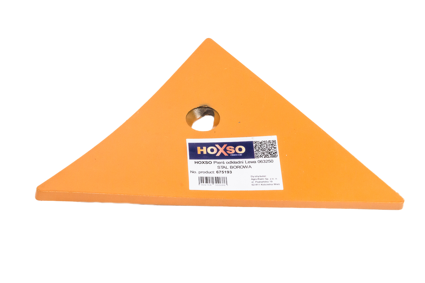 Pierś odkładni Kuhn 063250 8mm HOXSO Stal Borowa