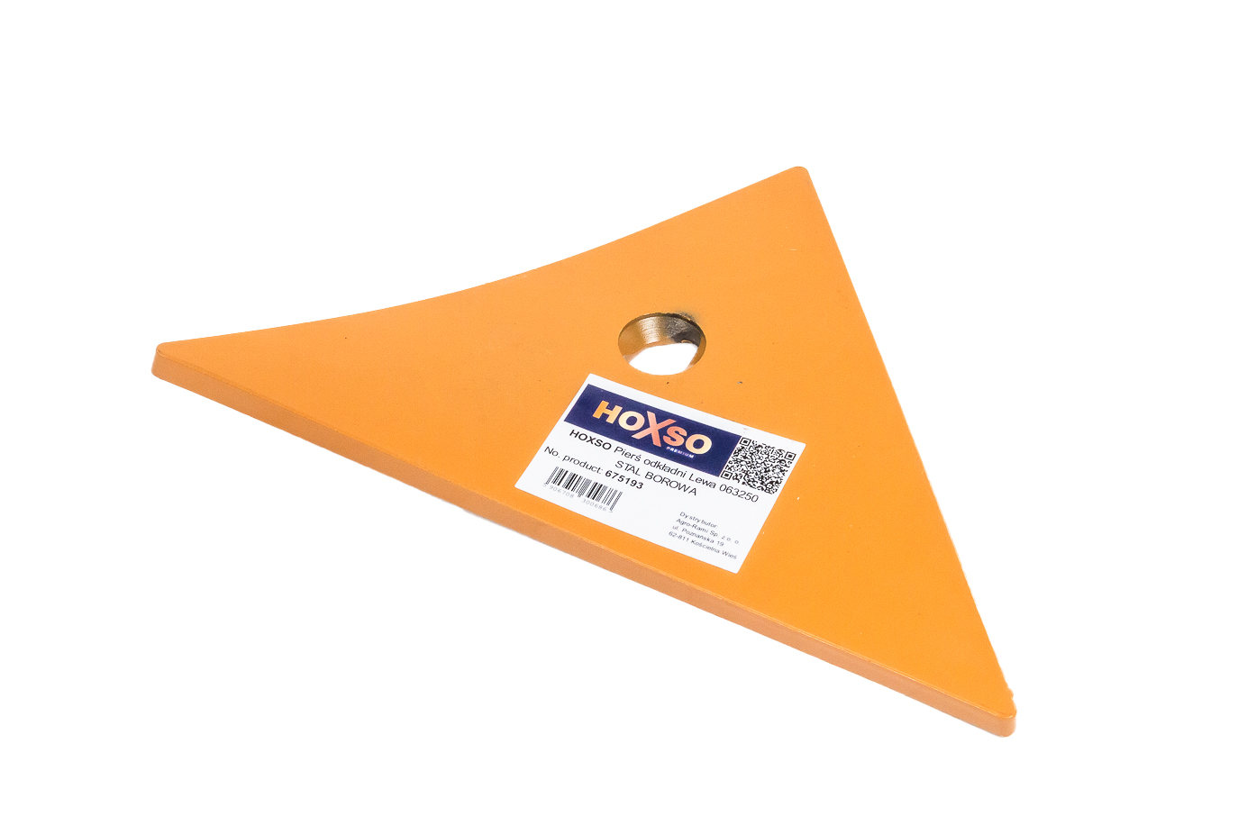 Pierś odkładni Kuhn 063250 8mm HOXSO Stal Borowa
