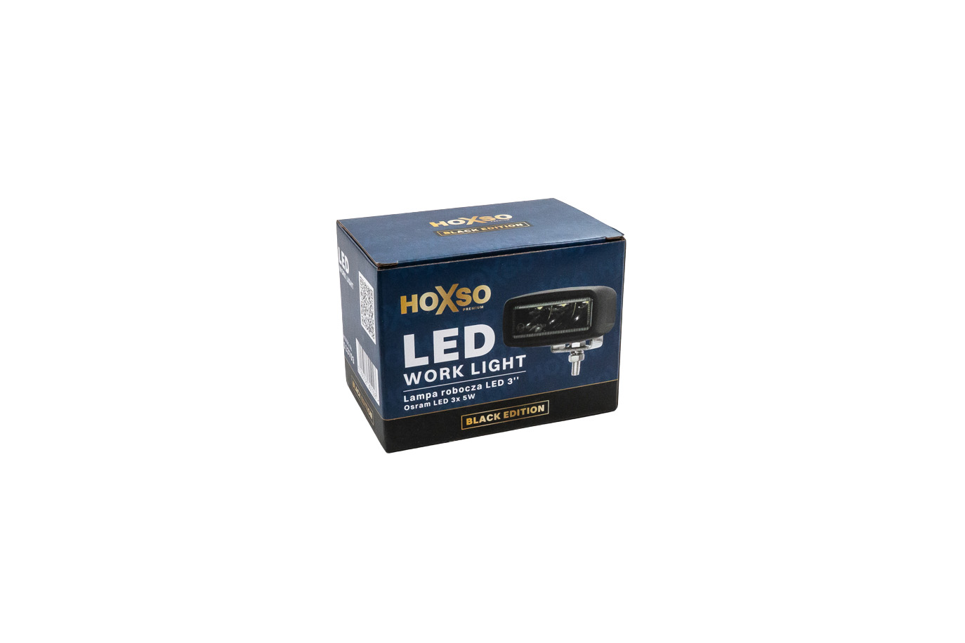 Lampa robocza BLACK prostokątna 3" led OSRAM ECE R10 HOXSO 9988212