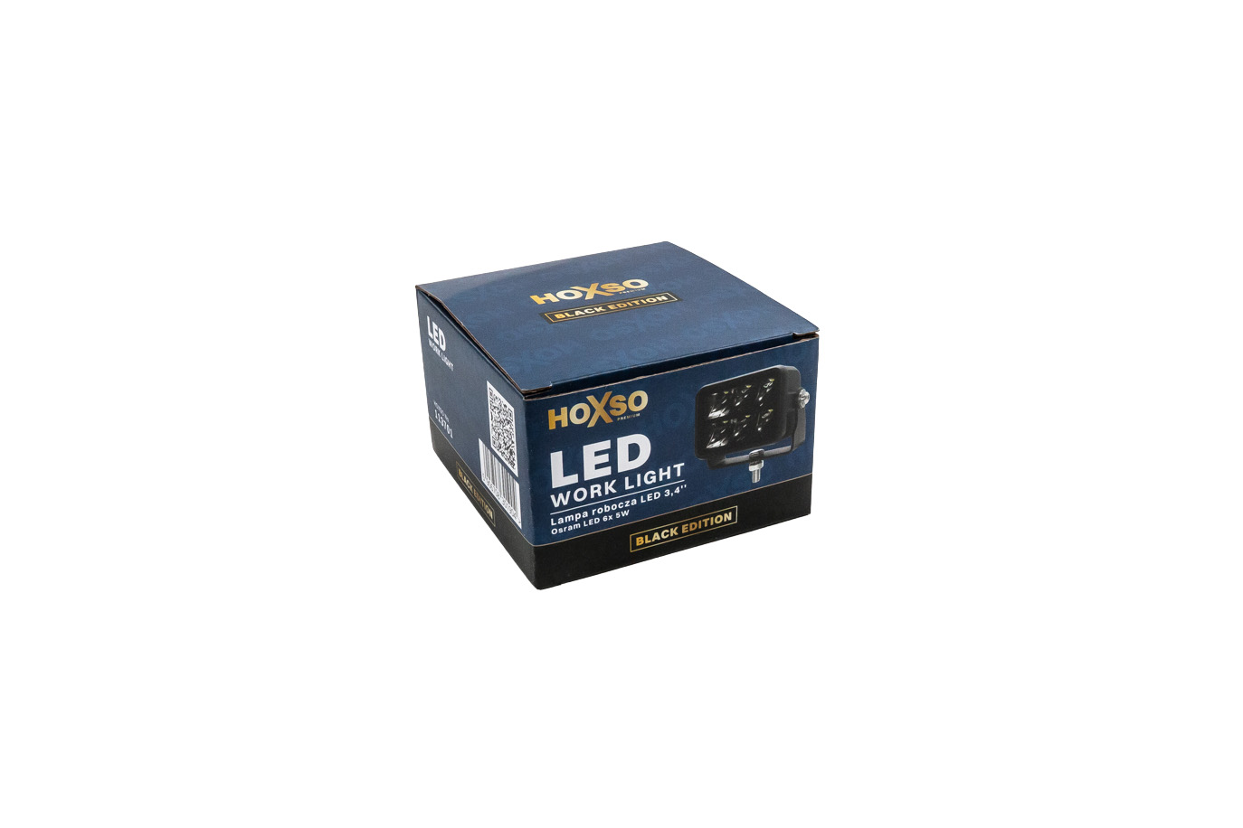 Lampa robocza BLACK prostokątna 3,4" led OSRAM ECE R10 HOXSO 9988210