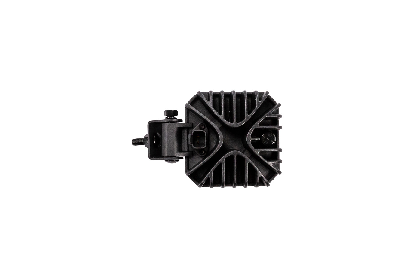 Lampa robocza BLACK kwadratowa  OSRAM 4'' ECE R10 HOXSO 