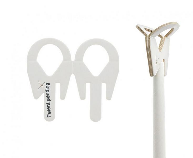 Patyczki do balonów papierowe 10 sztuk 