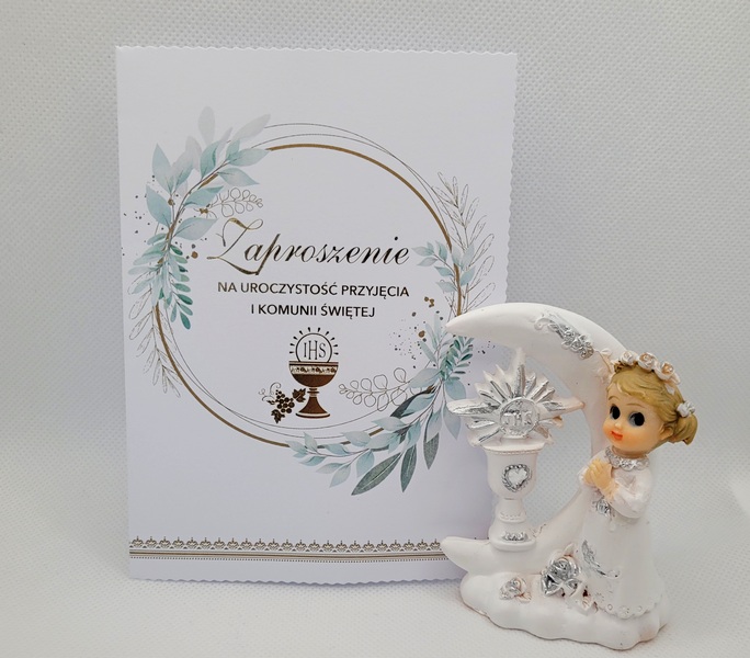 Zaproszenie na uroczystość przyjęcia Pierwszej Kom