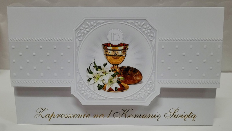 Zaproszenie na I Komunię Świętą