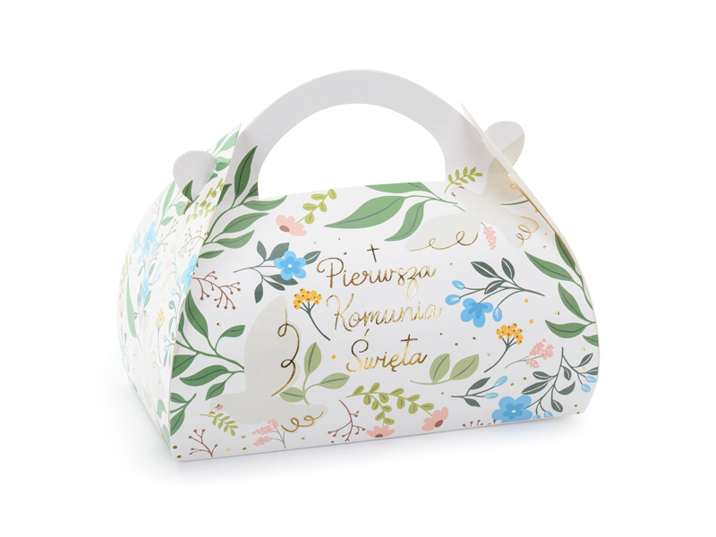Pudełko na ciasto Pierwsza Komunia święta 1 szt