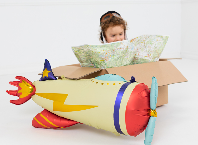 Balon foliowy Samolot 91 x 39 cm