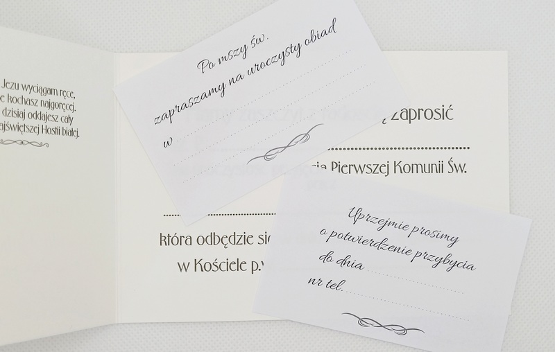 Zaproszenie na I Komunię Święta dla Dziadka