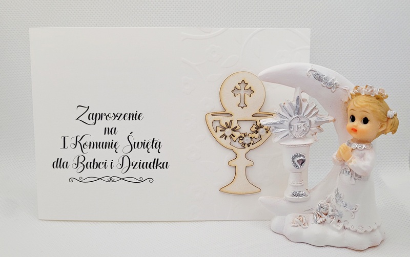 Zaproszenie na I Komunię Święta dla Babci i Dziadka