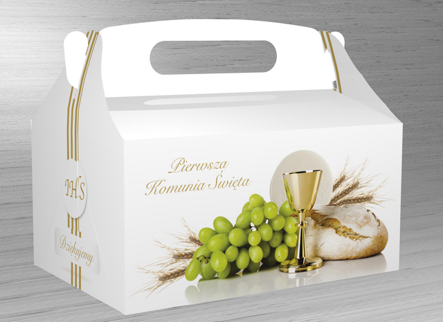 Pudełko na ciasto Komunijne PK11