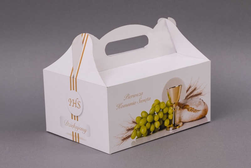 Pudełko na ciasto Komunijne PK11