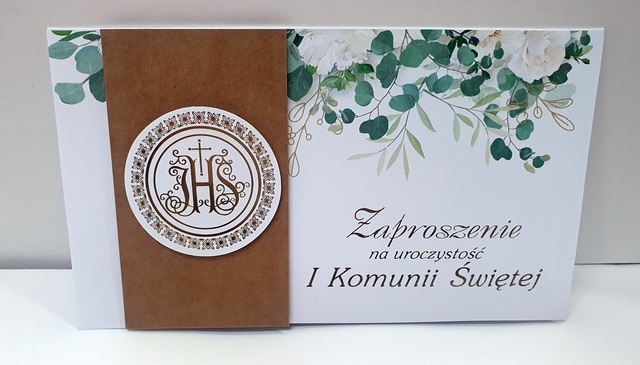 Zaproszenie na Uroczystość I Komunii Świętej