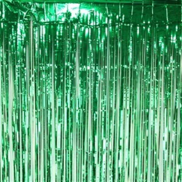 Kurtyna Party zielona 100x250 cm 