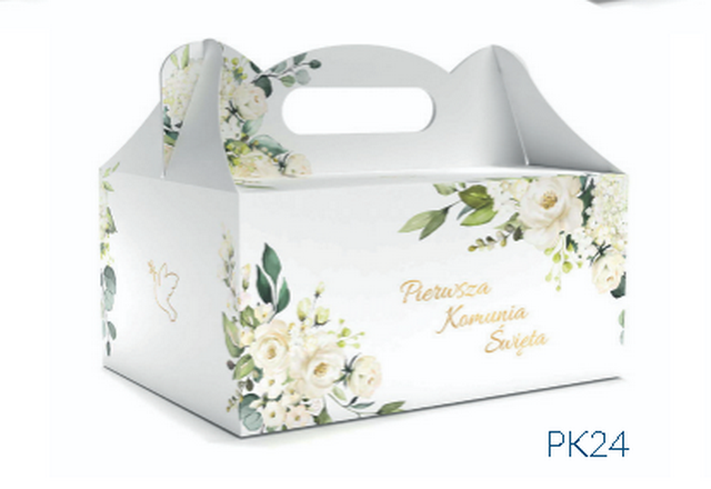 Pudełko na ciasto Komunijne PK24L