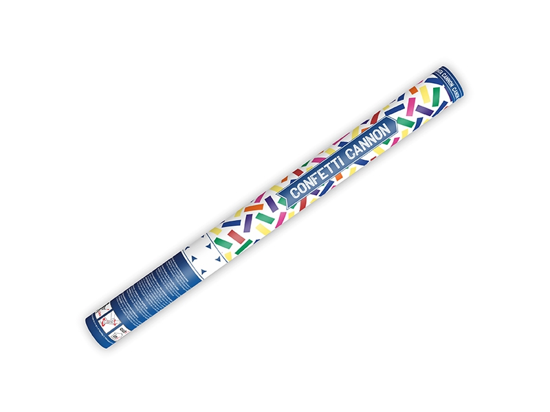 Tuba strzelająca kolorowym konfetti 60 cm