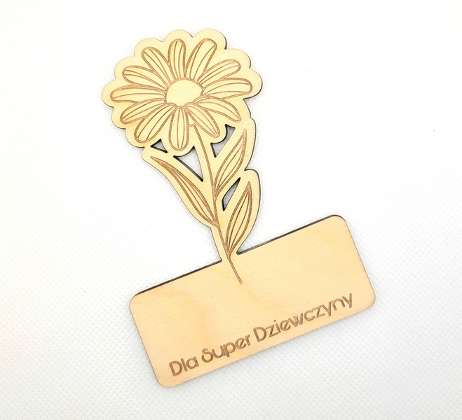 Kwiatuszek na Merci prezent na Dzień Kobiet 