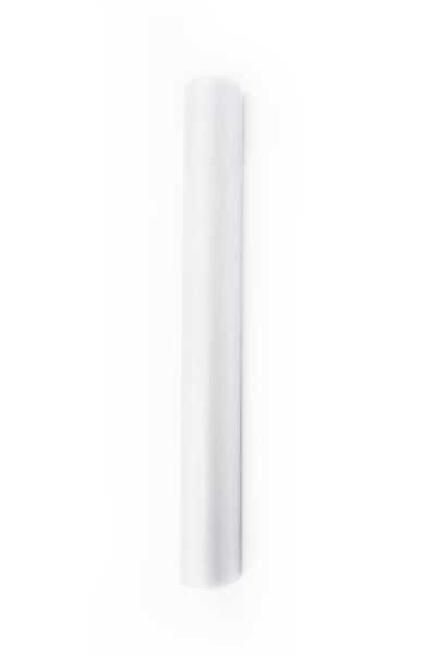 Organza 0,36x9m gładka biała ORP-008