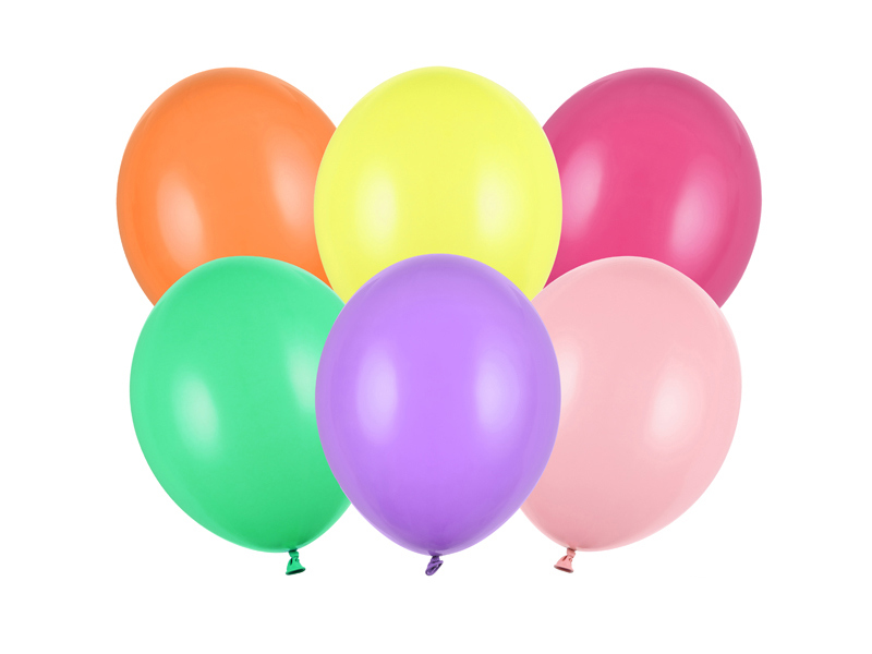 Balony mix kolor 12 cali pastel 100szt
