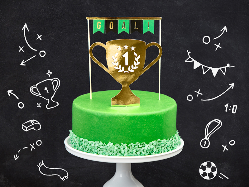 Topper do tortu Football Party